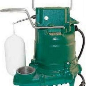 Zoeller Cast-Iron Automatic Submersible Sump Pump, 1/3 Hp