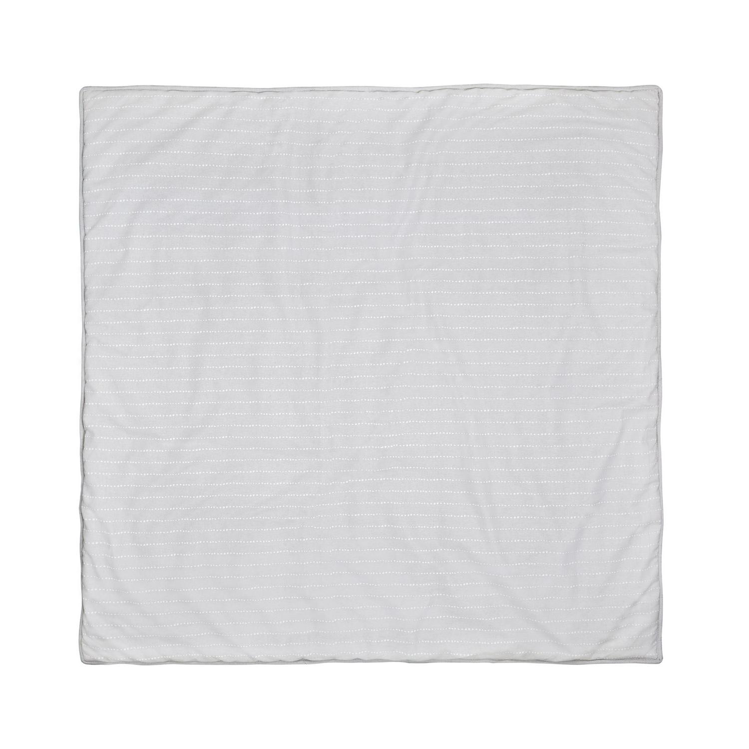 aden + anais Baby Bonding Playmat - Reversible 45? x 45? Cotton Muslin Infant Mat - Foldable Play & Tummy Time Cushion - Sensory Development Toys - Machine Washable - Non Toxic, PVC Free - Image 7