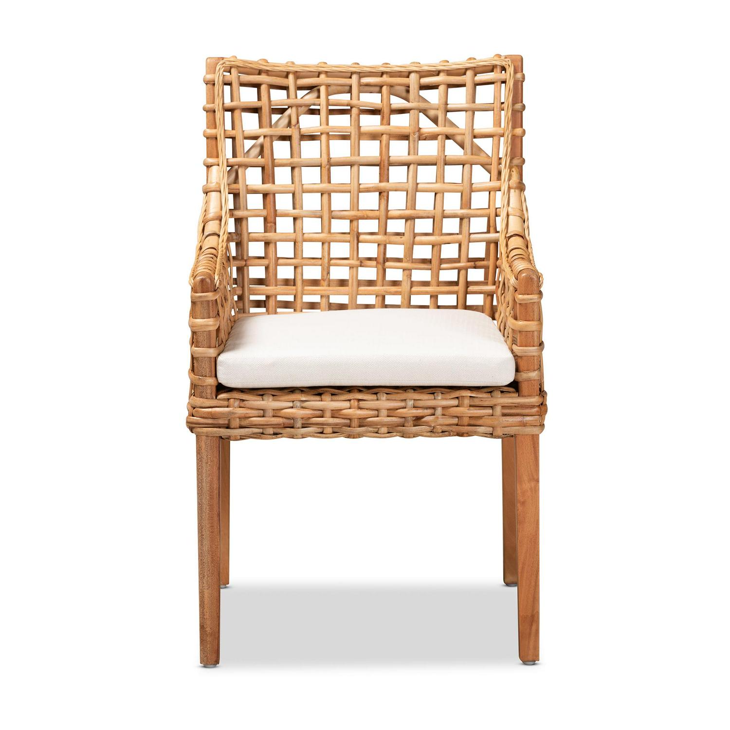 bali & pari Select Lounge Chair, Natural Brown - Image 3