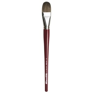 da Vinci Brush Black Sable Oil Brush, Filbert, 30