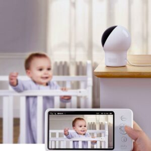 eufy Spaceview Pro Baby Monitor and Camera, 5-inch and 720p LCD Display, E83121D1