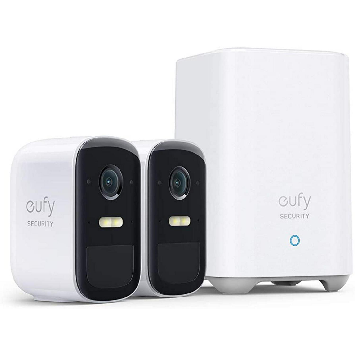 eufy Security, eufyCam 2 Pro Wireless Home Security Camera System, 365-Day Battery Life, HomeKit Compatibility, 2K Resolution, IP67 Weatherproof, Night Vision, 2-Cam Kit, No Monthly Fee White - Image 6