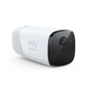 eufy Security, eufyCam 2 Pro Wireless Home Security Camera System, 365-Day Battery Life, HomeKit Compatibility, 2K Resolution, IP67 Weatherproof, Night Vision, 2-Cam Kit, No Monthly Fee White