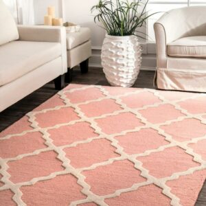 nuLOOM Hand-Hooked Marrakech Trellis Area Rug or Runner