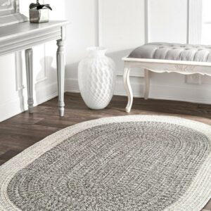 nuLOOM Indoor/Outdoor Braided Oralia Rug Area Rug or Runner