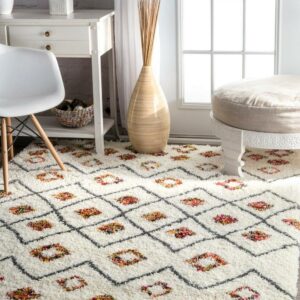 nuLOOM Machine Made Cicely Shaggy Area Rug