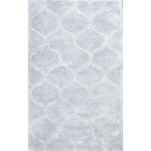 nuLOOM Shaggy Elsie Area Rug, 5' x 8', Gray
