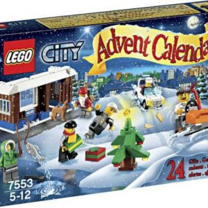 LEGO Playmobil Christmas in the Forest Advent Calendar Interlocking Block Building Set, 95 Count