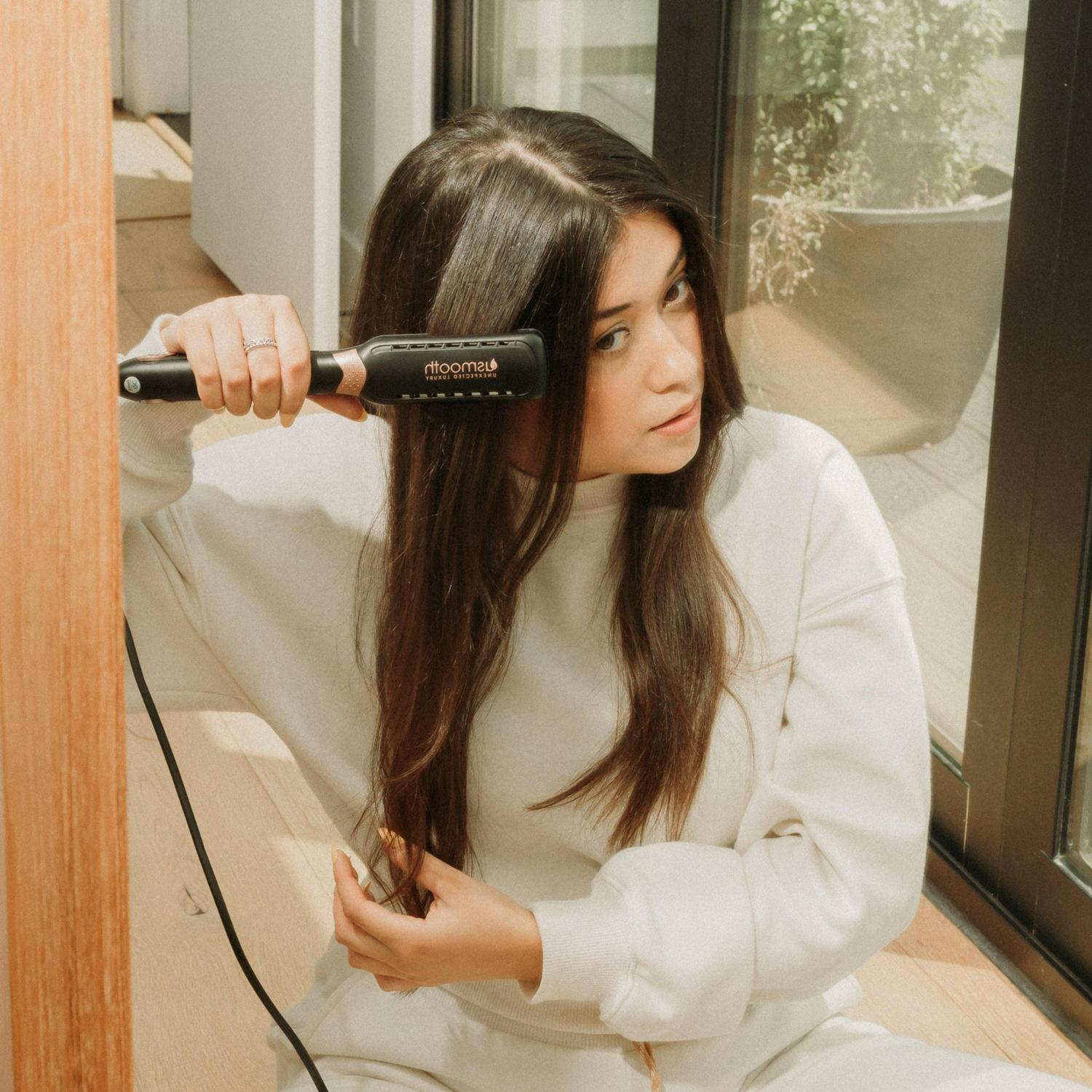 usmooth UBLACK Professional Styling Iron (1.5-Inch) - Image 9