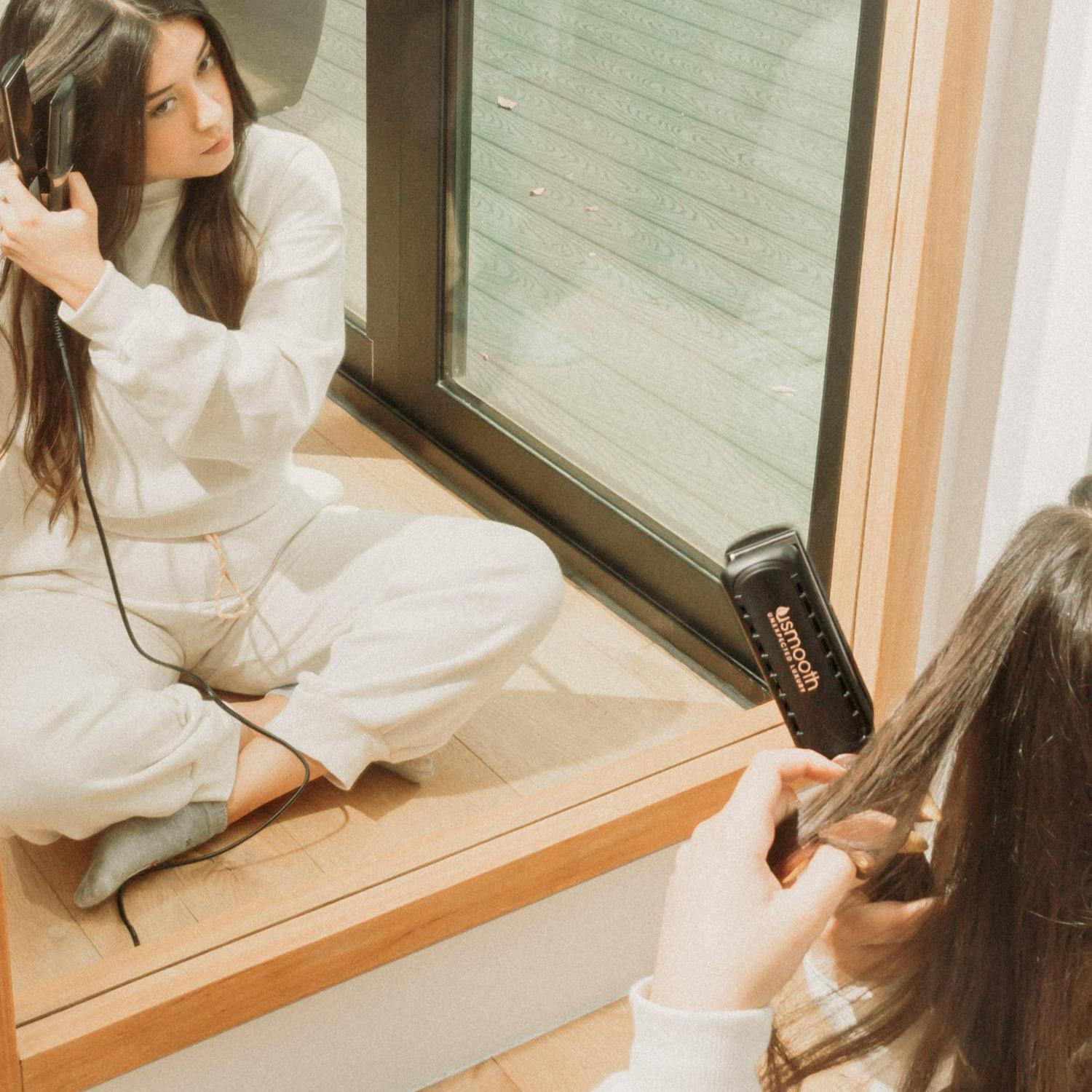 usmooth UBLACK Professional Styling Iron (1.5-Inch) - Image 8