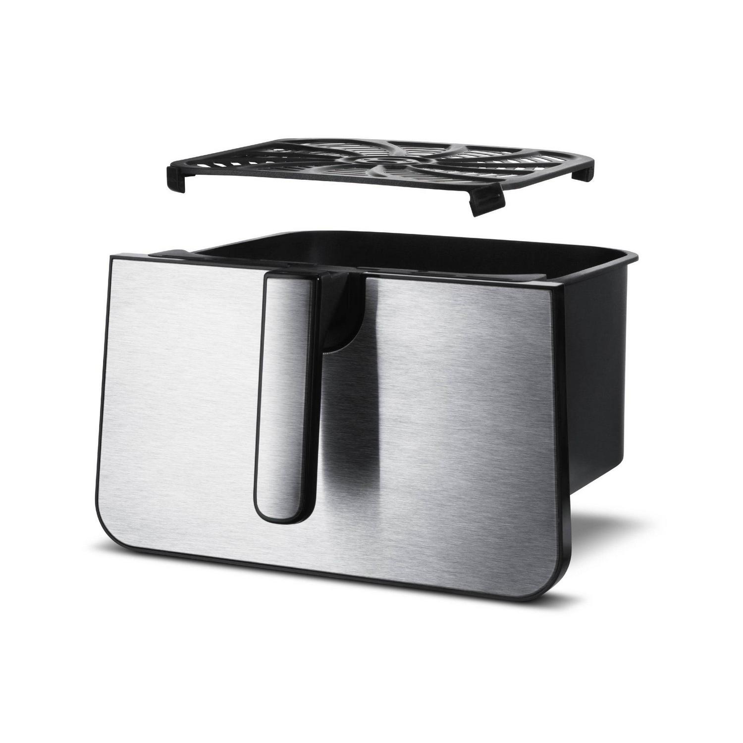 8-Quart Digital Air Fryer, with 12 One-Touch Functions & Guided Cooking - Stainless Steel - Image 7