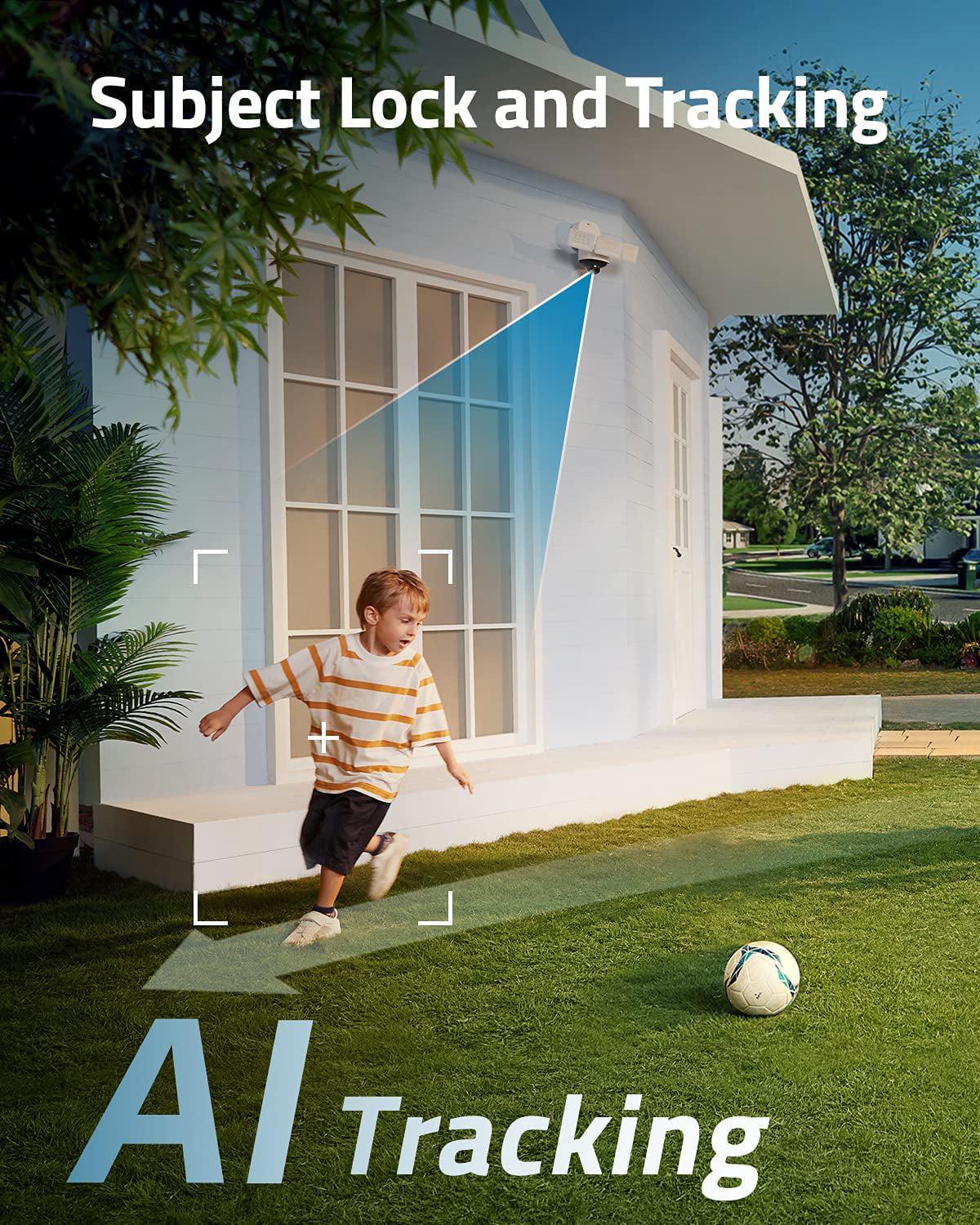 Anker eufy Security 2K Floodlight Camera 2 Pro, Outdoor Smart Lighting, AI Motion Activated, Weatherproof - Image 5