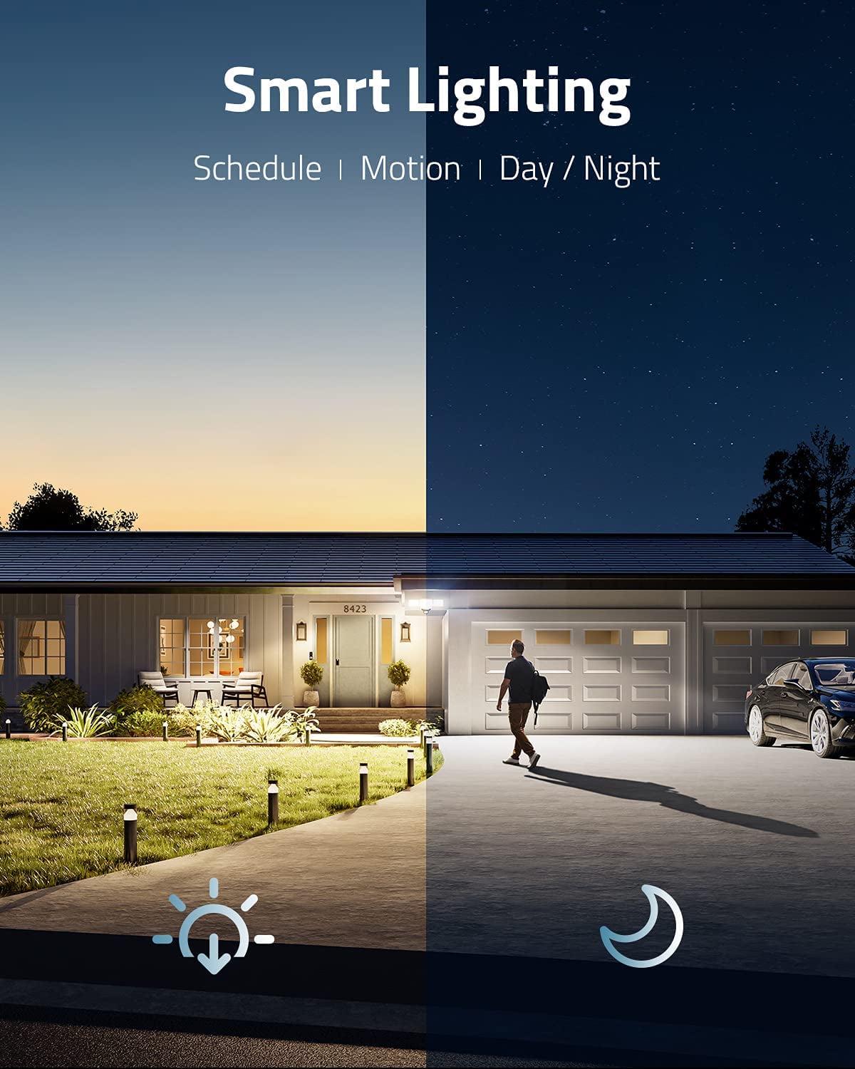 Anker eufy Security 2K Floodlight Camera 2 Pro, Outdoor Smart Lighting, AI Motion Activated, Weatherproof - Image 3