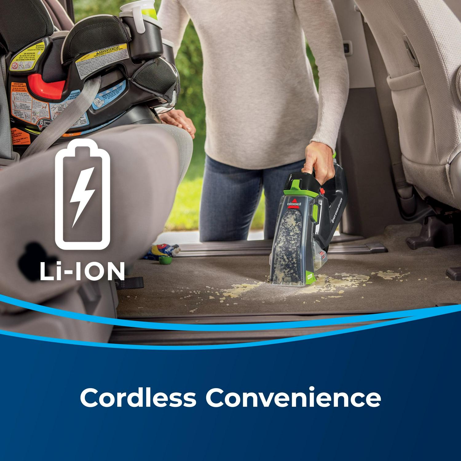 BISSELL Pet Stain Cordless Eraser, Handheld Portable Carpet Cleaner, 3180 - Image 4