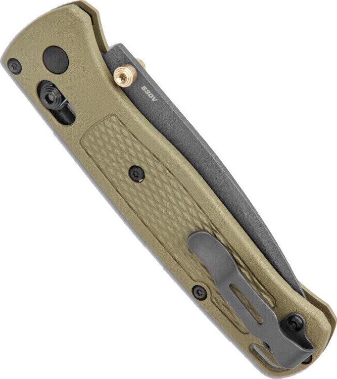 Benchmade 535GRY-1 Bugout 3.24 Gray Cerakote Folding Knife with Blue Lube Lubricant - Image 9
