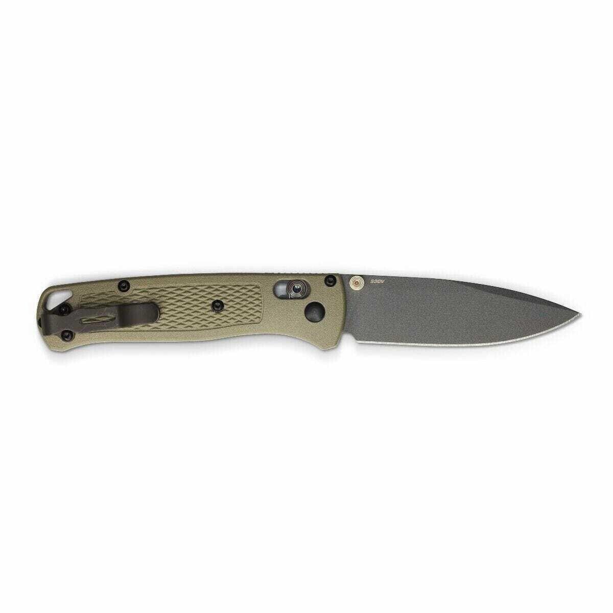 Benchmade 535GRY-1 Bugout 3.24 Gray Cerakote Folding Knife with Blue Lube Lubricant - Image 2