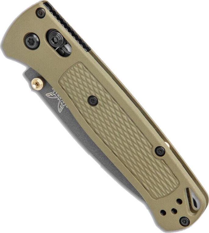 Benchmade 535GRY-1 Bugout 3.24 Gray Cerakote Folding Knife with Blue Lube Lubricant - Image 5