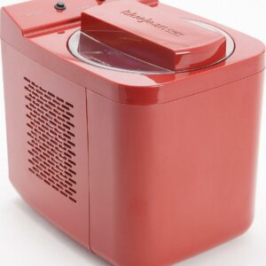 Restored Blue Jean Chef 32oz Thermoelectric Ice Cream Maker Red (Refurbished)