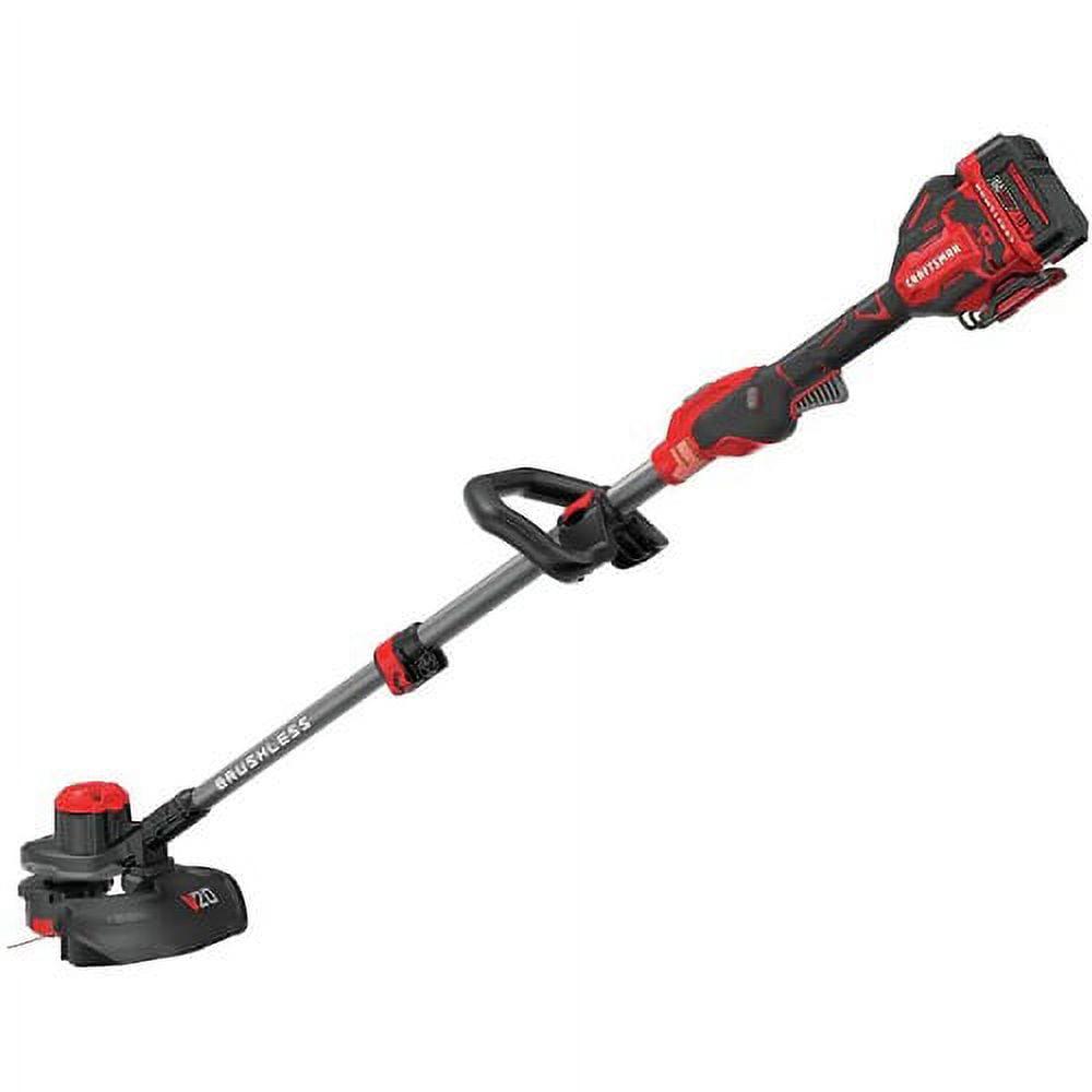 CRAFTSMAN V20 2-Piece 20-Volt Max Brushless Cordless Trimmer / blower Combo Kit - Image 3