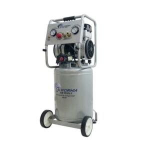 California Air Tools 10020CAD-22060 Ultra Quiet & Oil-Free 2.0 Hp, 10.0 Gal. Steel Tank Air Compressor with Auto Drain Valve
