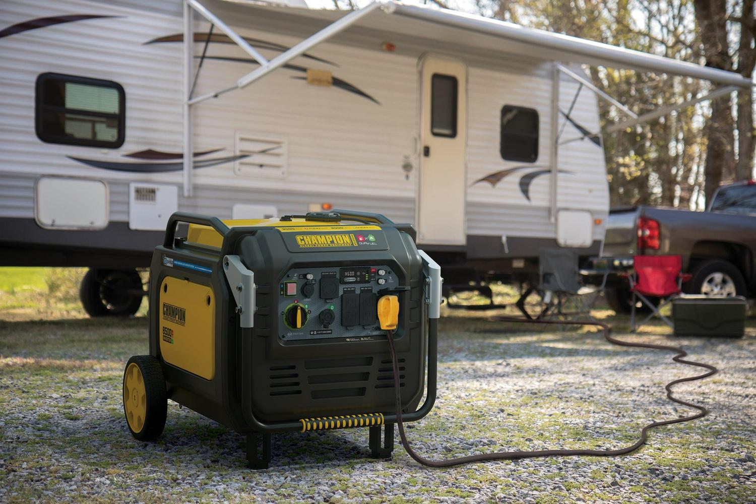 Champion 8500-Watt Electric Start Dual Fuel Home Backup Portable Inverter Generator with Quiet Technology and CO Shield® - Image 9