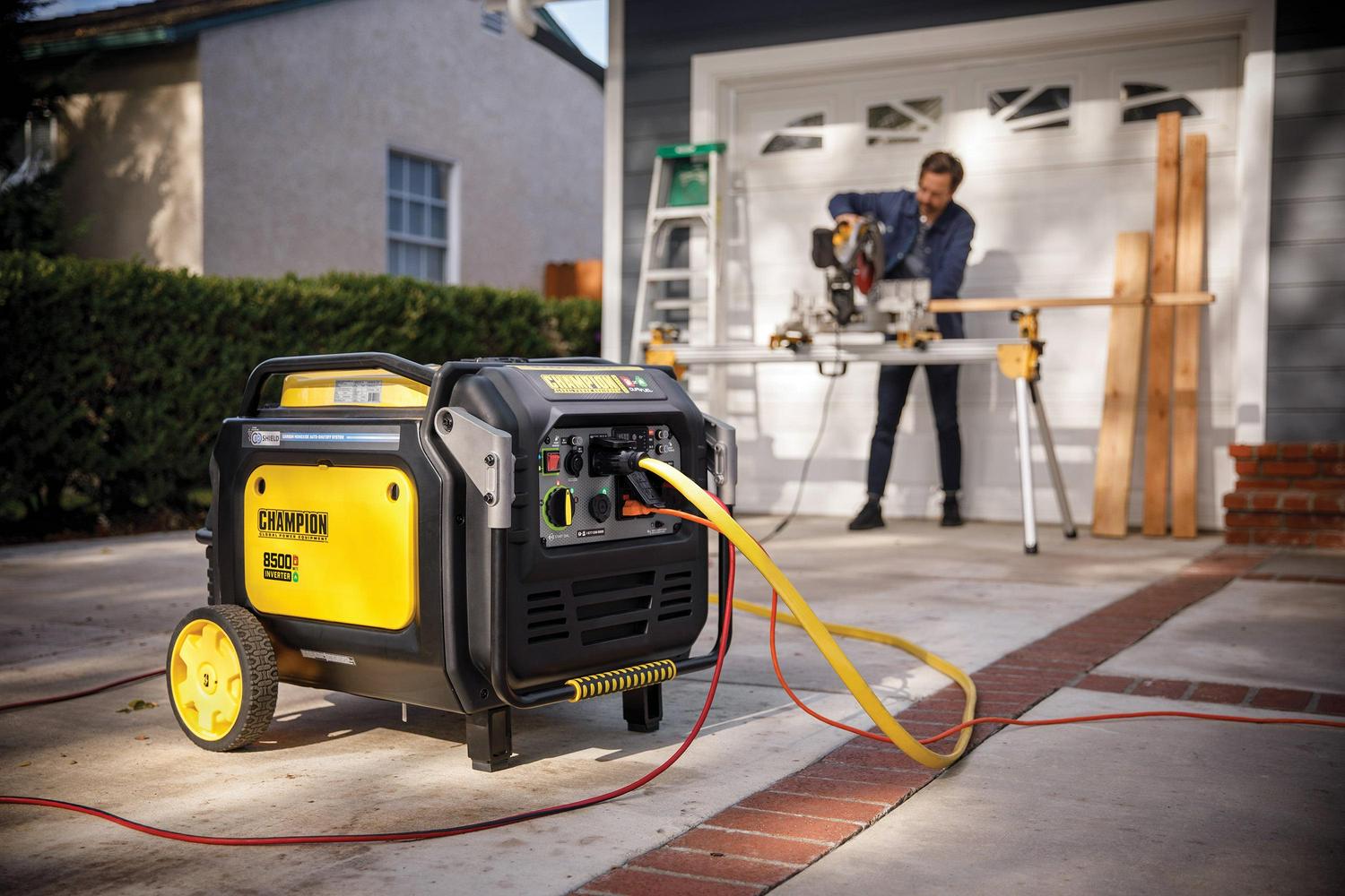 Champion 8500-Watt Electric Start Dual Fuel Home Backup Portable Inverter Generator with Quiet Technology and CO Shield® - Image 10