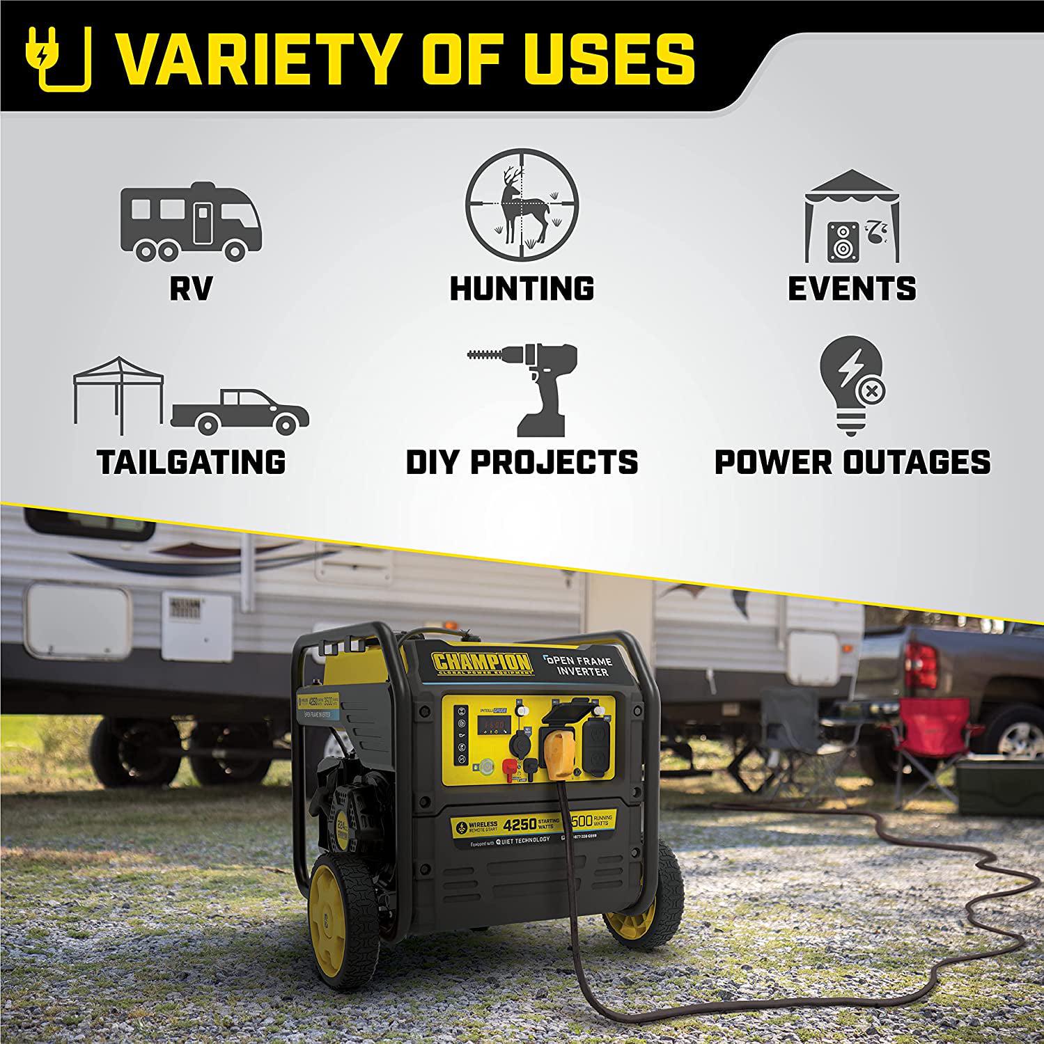 Champion Power Equipment 200953 4250-Watt Open Frame Inverter, Remote Start - Image 4