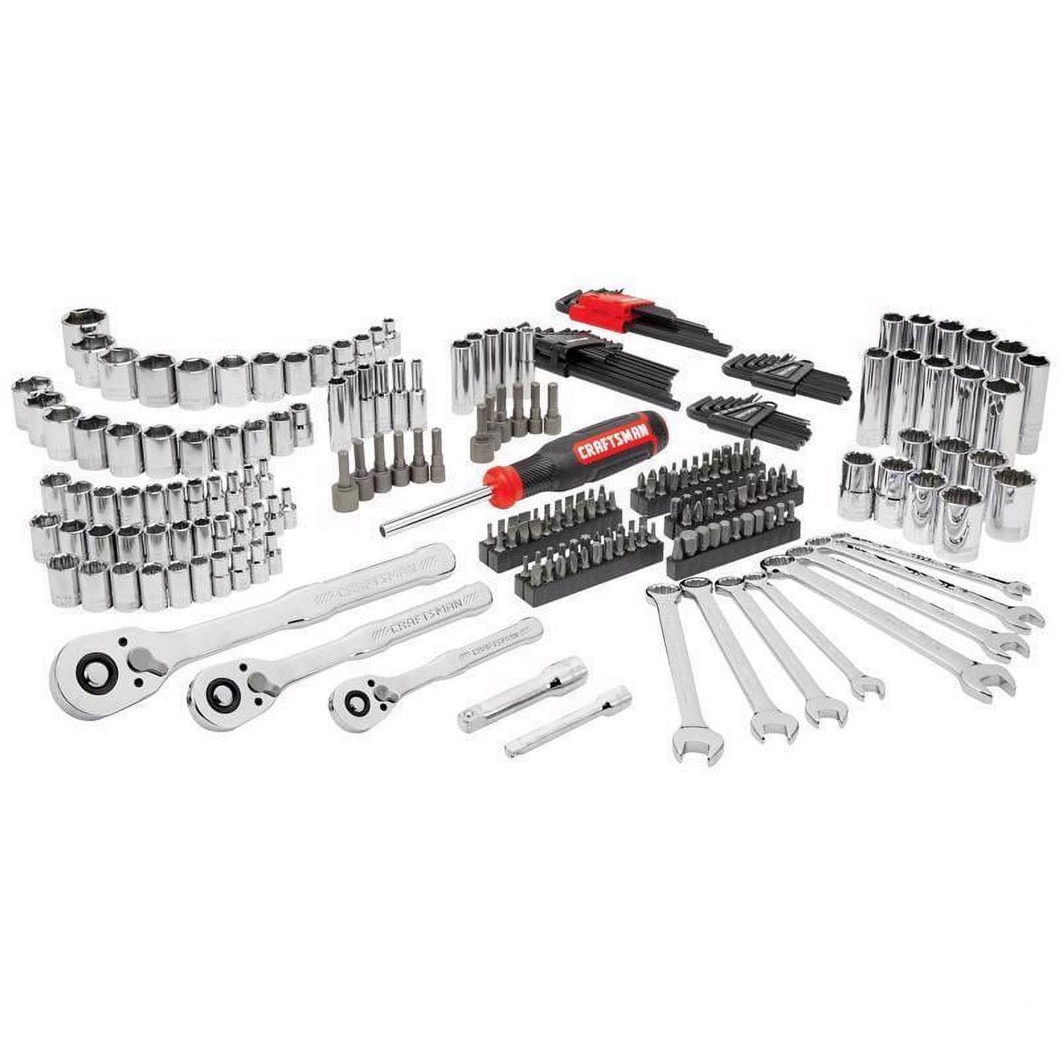 CRAFTSMAN CMMT45256 Universal Mechanics Tool Set, 256 Count