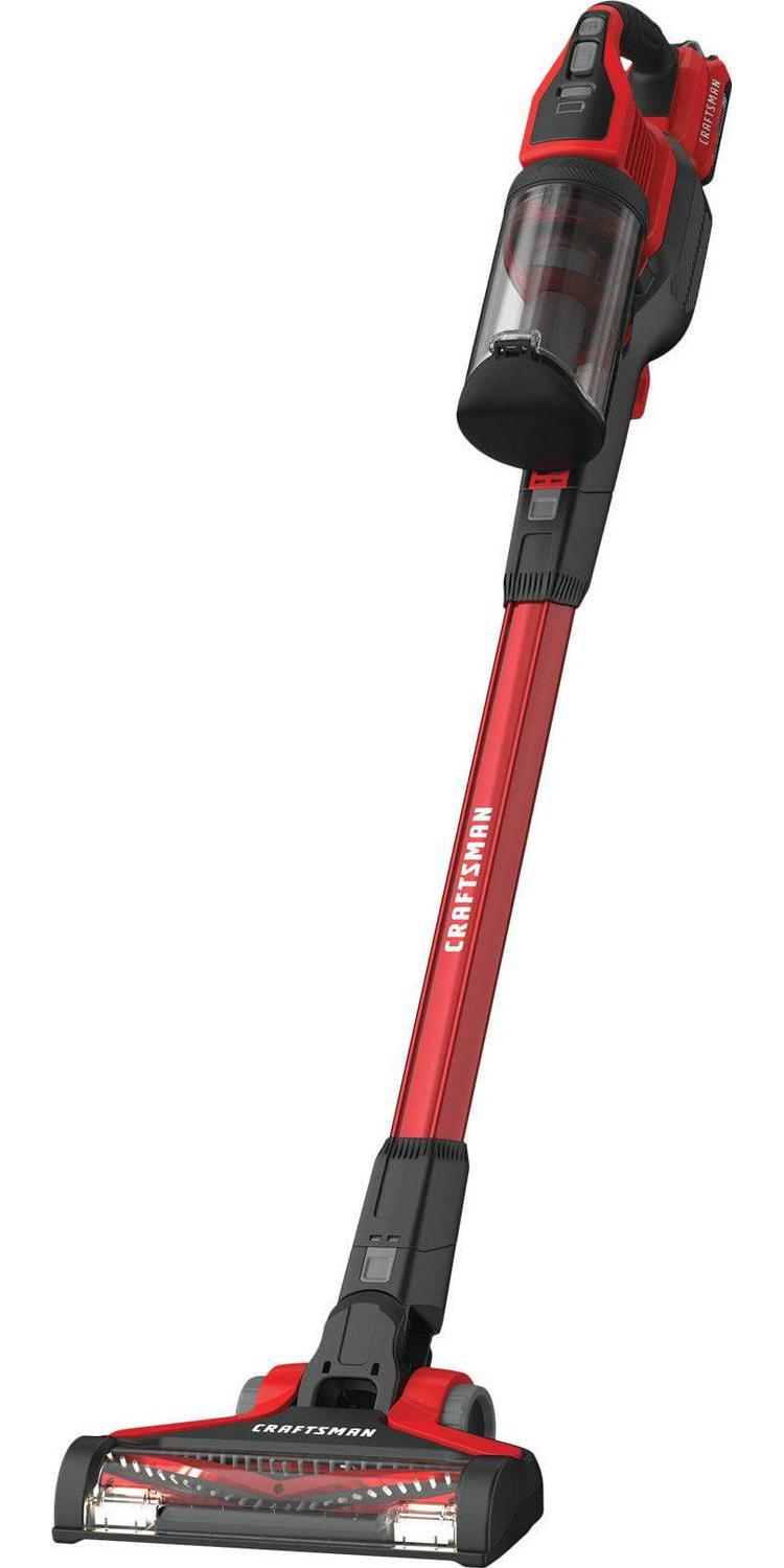 CRAFTSMAN Cordless Stick Vacuum Cleaner - Long Lasting Power