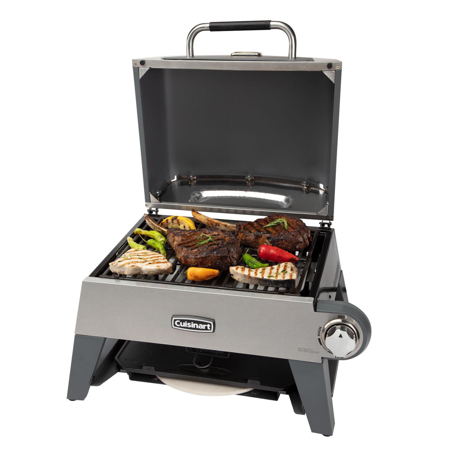 Cuisinart CGG-403 3-in-1 Grill, Griddle and Pizza Oven, Stainless Steel - Image 2