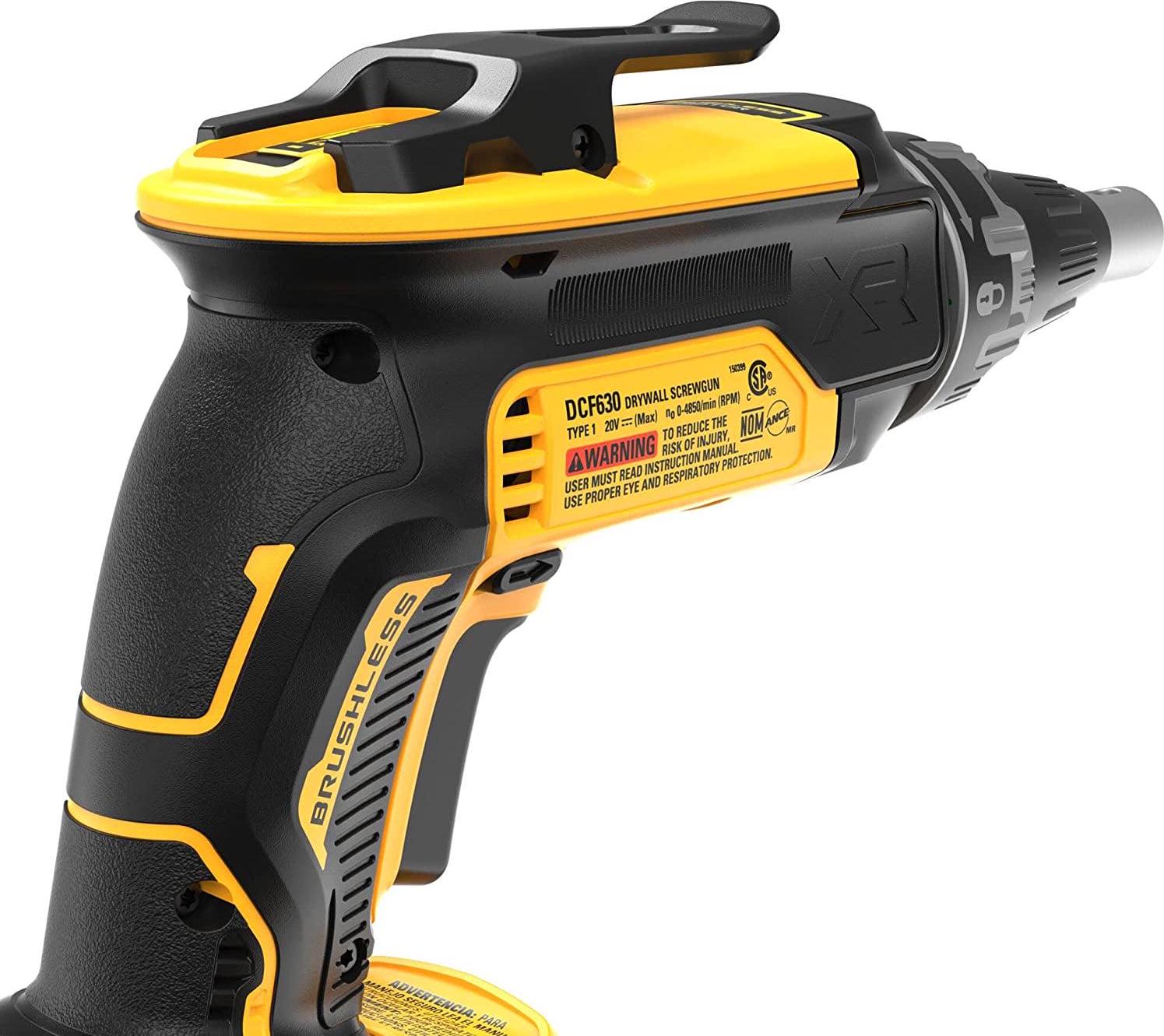 DEWALT 20V Max Drywall Screwgun Tool Only (DCF630B) - Image 9