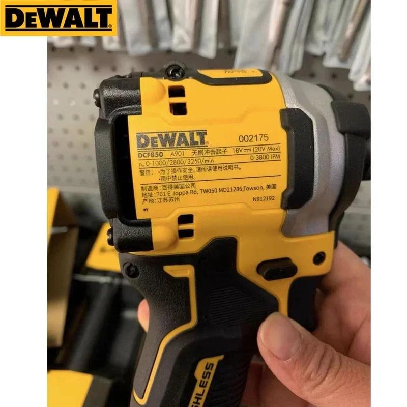 DeWalt® DCF850 20V Max Atomic 1/4" Brushless 3 Speed Impact Driver (Tool Only ) - Image 10
