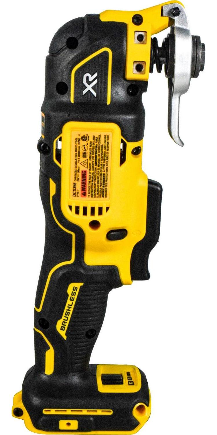 DEWALT 20-Volt MAX XR Cordless 3-speed Brushless Oscillating Multi Tool DCS356B - Image 5