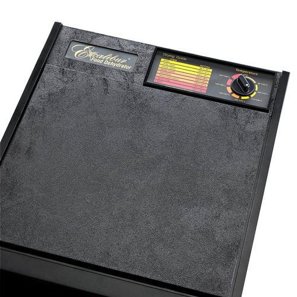 Excalibur 9-Tray Deluxe Dehydrator, Black, 3900B - Image 2