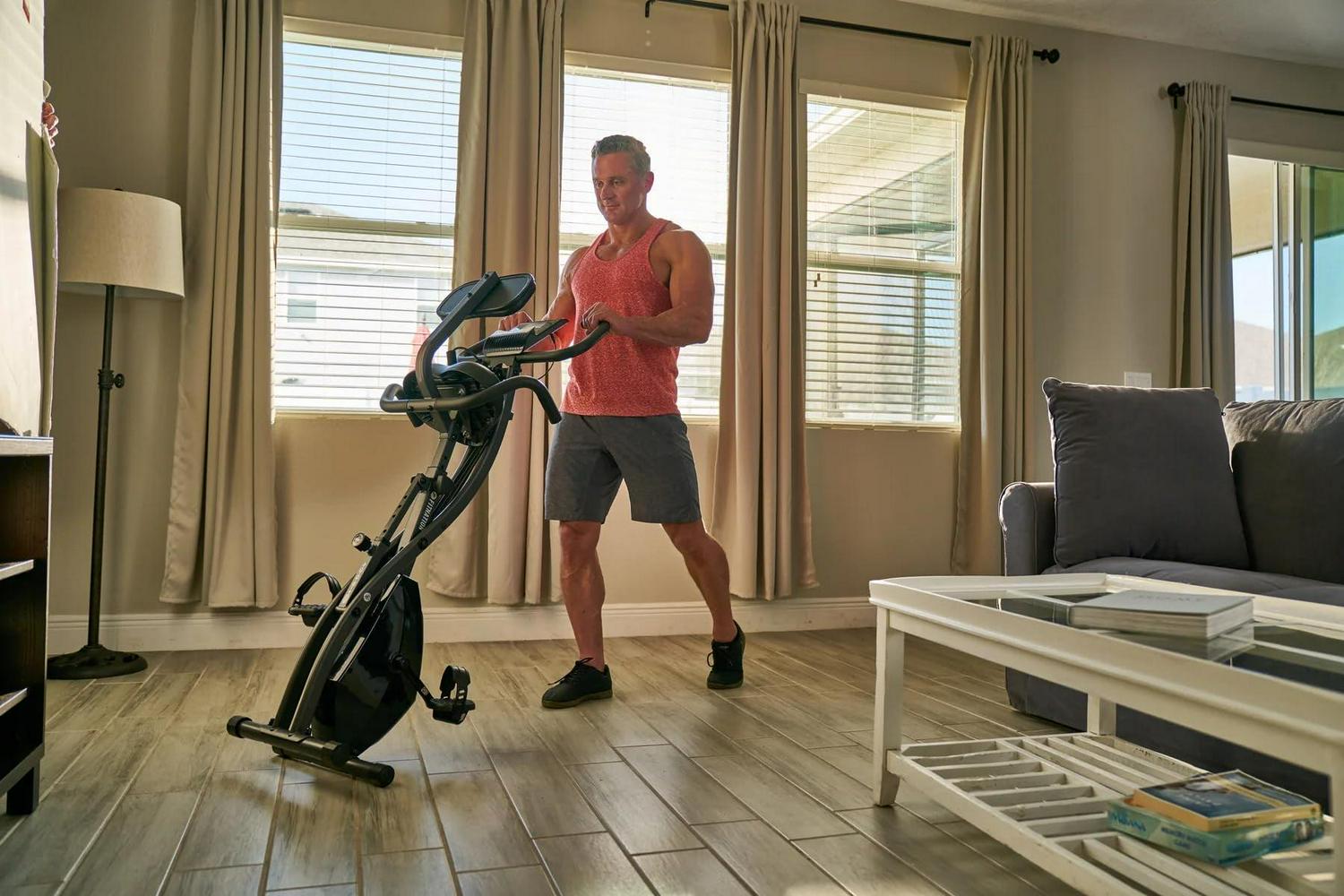 FITNATION FLEXEX-BLACK Upright and Recumbent Flex Bike - Image 6