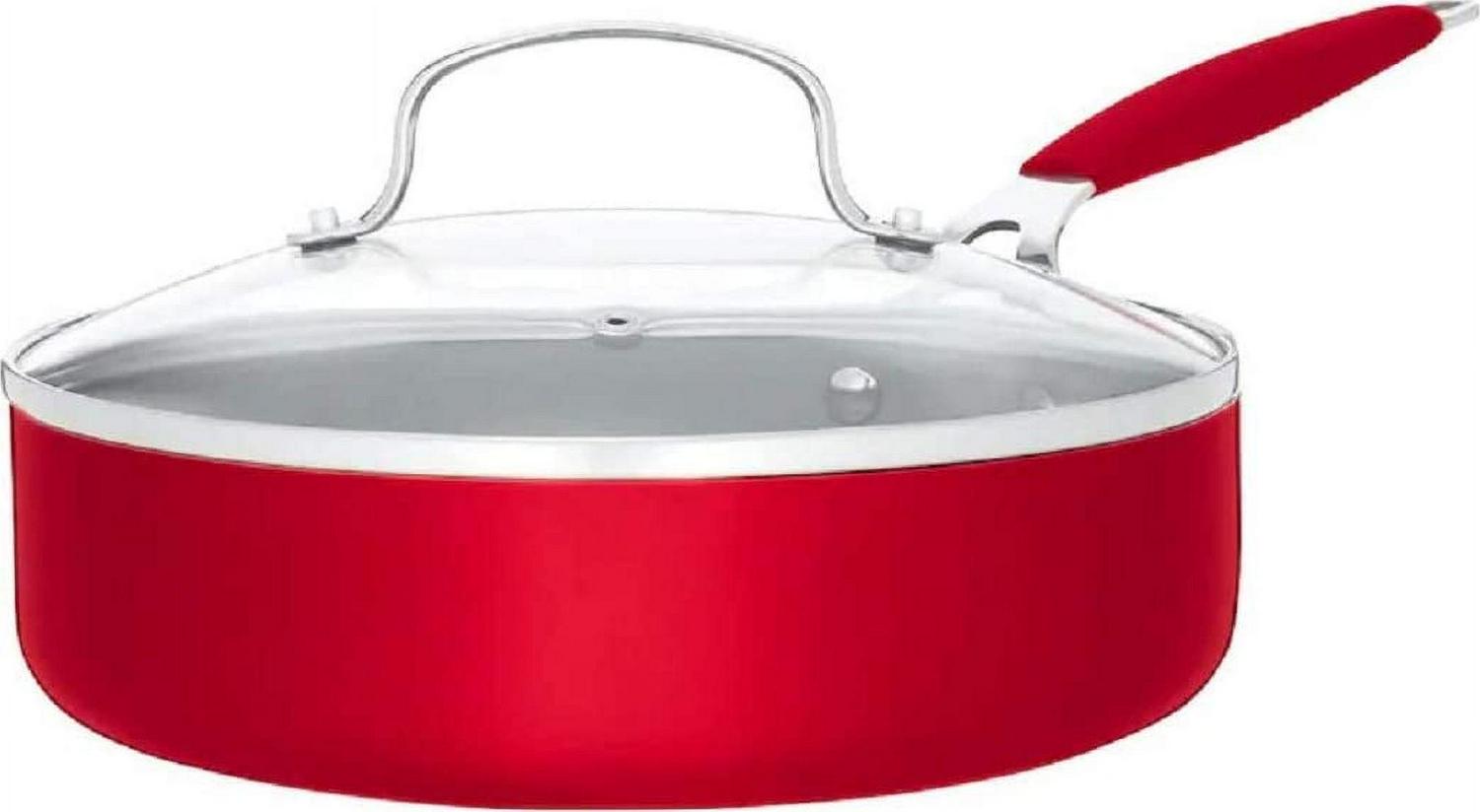 Food Network 10-pc Nonstick Ceramic Cookware – Elevate Your Cooking with Style and Durability! - Image 5