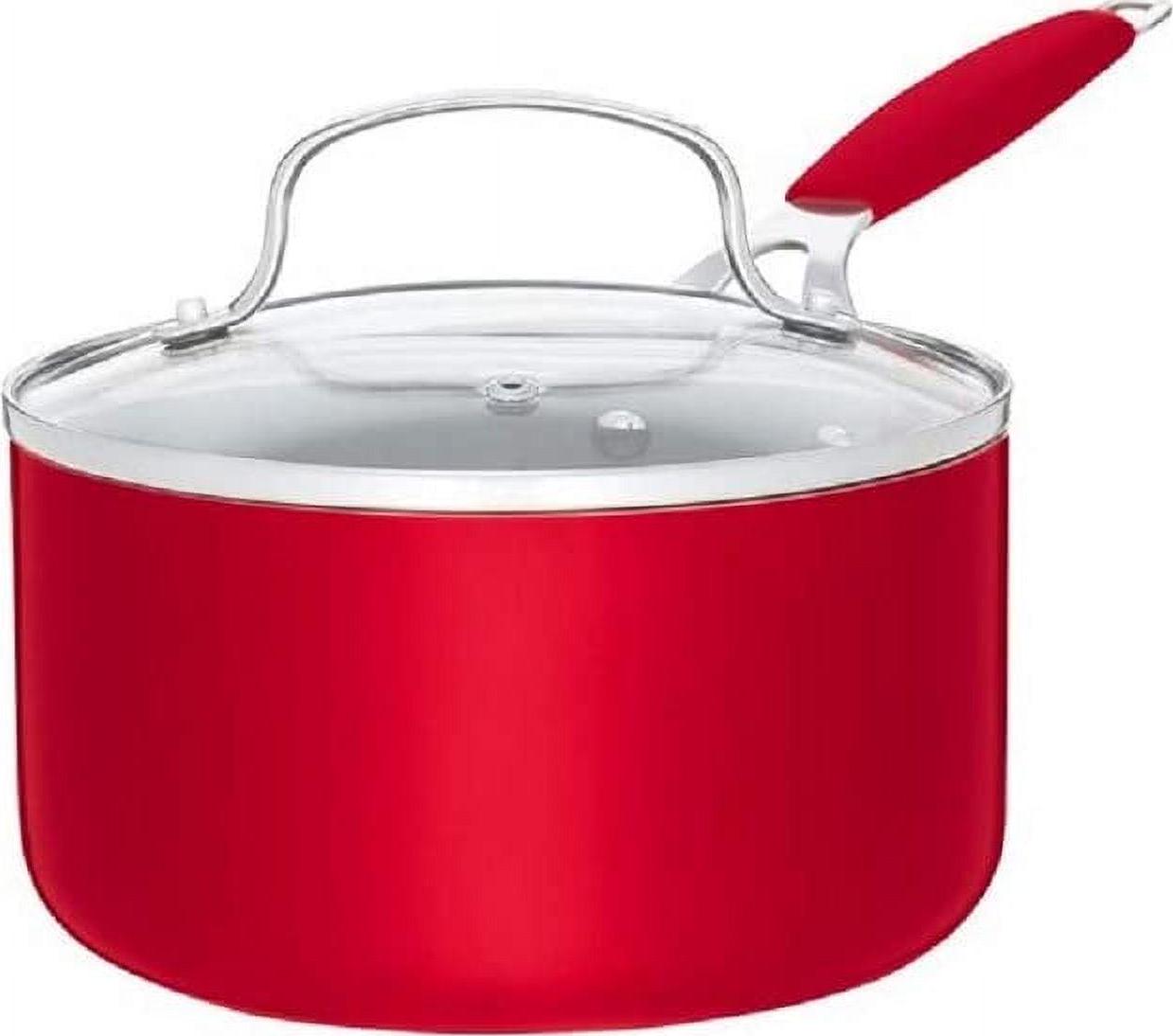 Food Network 10-pc Nonstick Ceramic Cookware – Elevate Your Cooking with Style and Durability! - Image 3