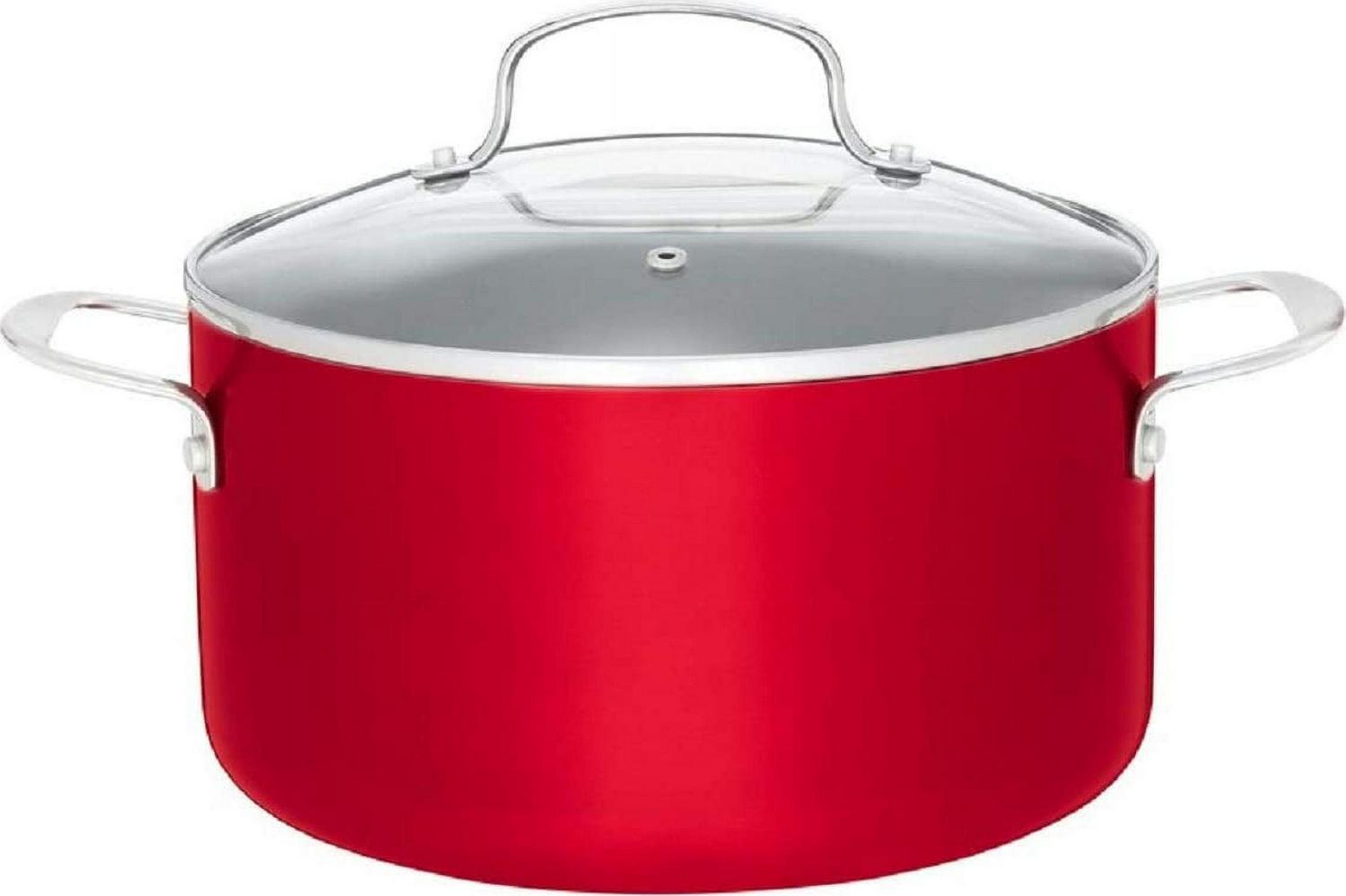 Food Network 10-pc Nonstick Ceramic Cookware – Elevate Your Cooking with Style and Durability! - Image 4