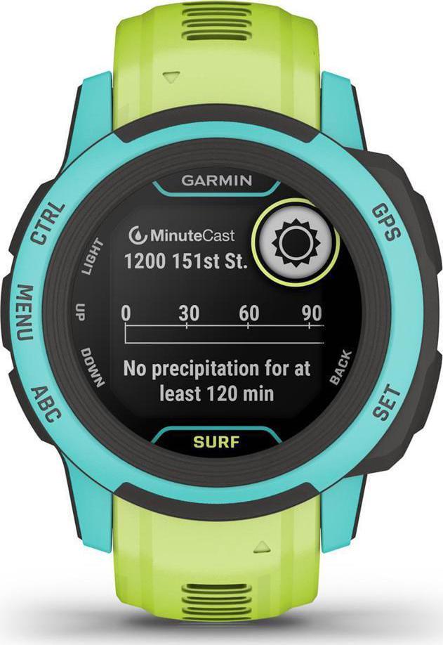 Garmin Instinct 2S, Surf-Edition, Smaller-Sized GPS Outdoor Watch, Surfing Features, Multi-GNSS Support, Trackback Routing, Waikiki - Image 5