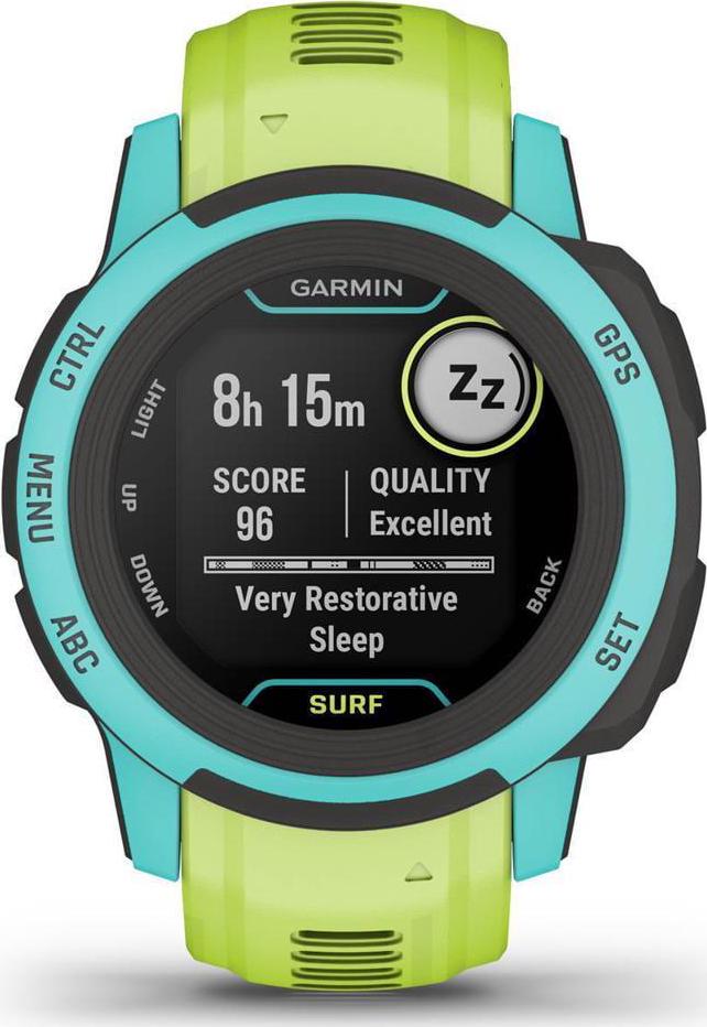 Garmin Instinct 2S, Surf-Edition, Smaller-Sized GPS Outdoor Watch, Surfing Features, Multi-GNSS Support, Trackback Routing, Waikiki - Image 8