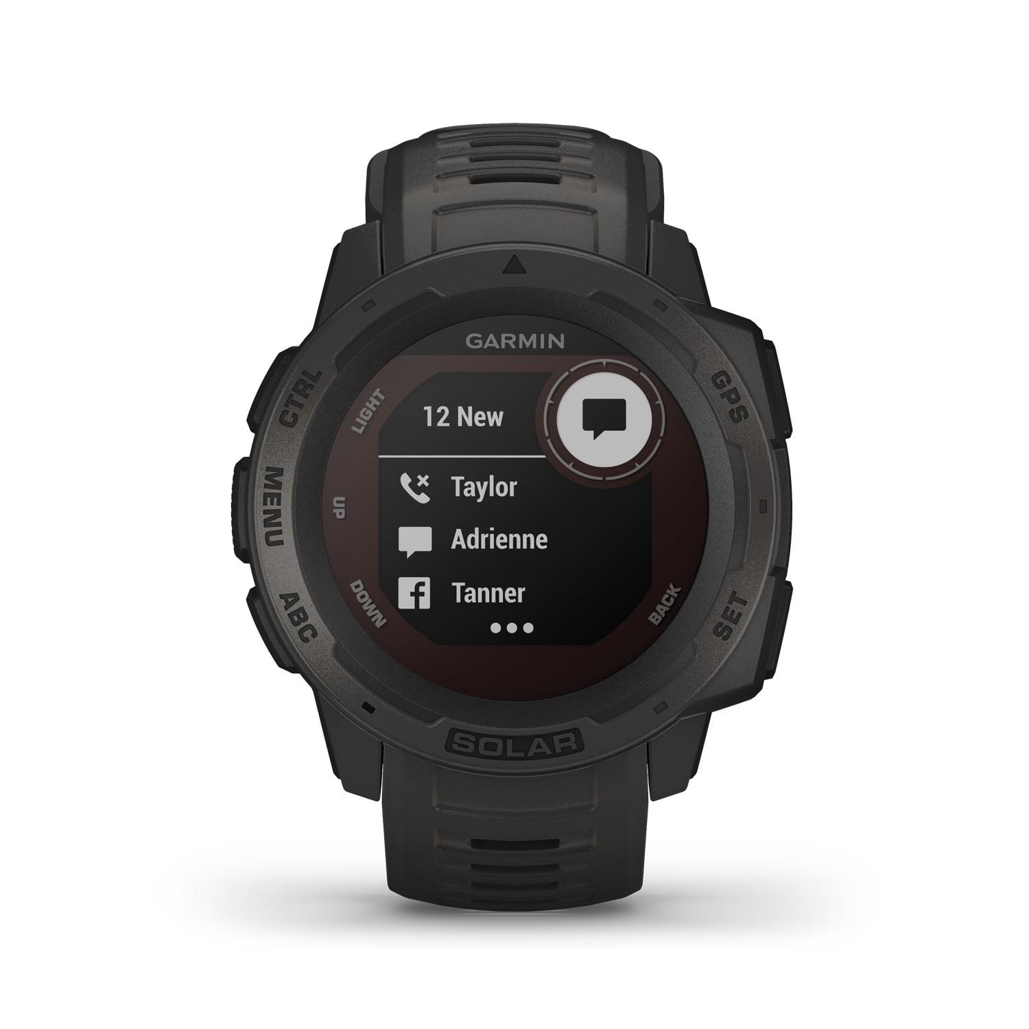 Garmin Instinct Solar Smart Watch, Graphite - Image 2