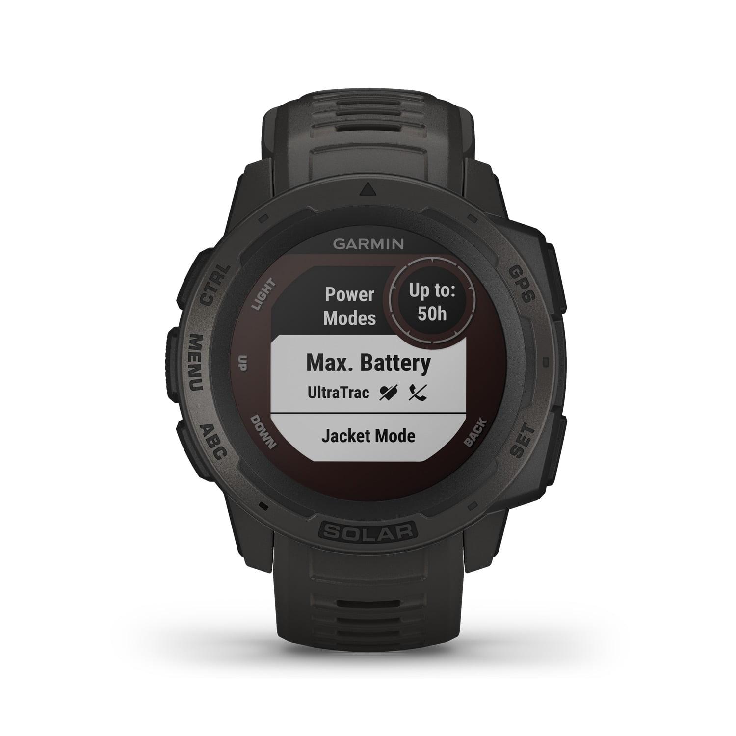 Garmin Instinct Solar Smart Watch, Graphite - Image 3