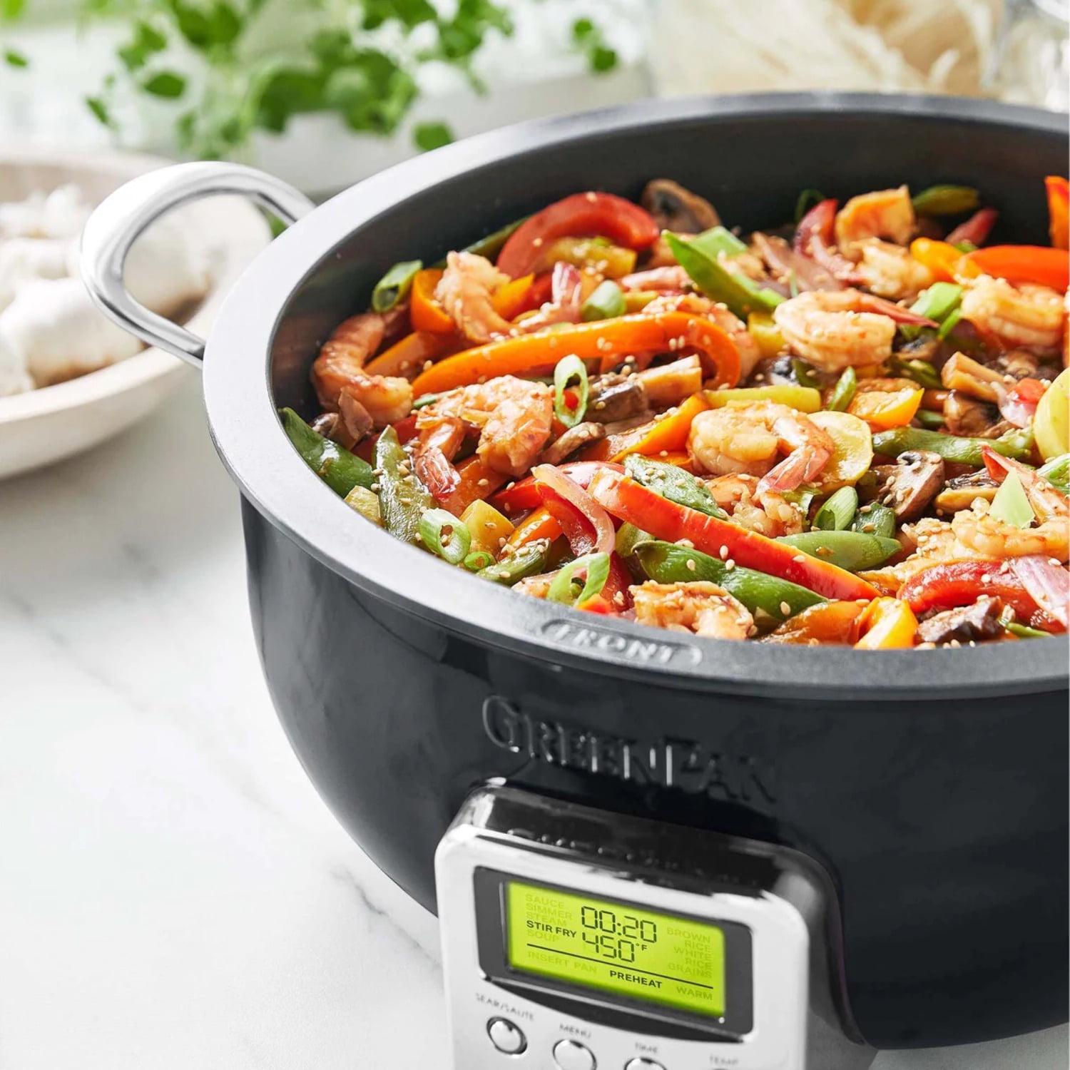 GreenPan Elite 6-Quart Essential Smart Skillet | Black - Image 4