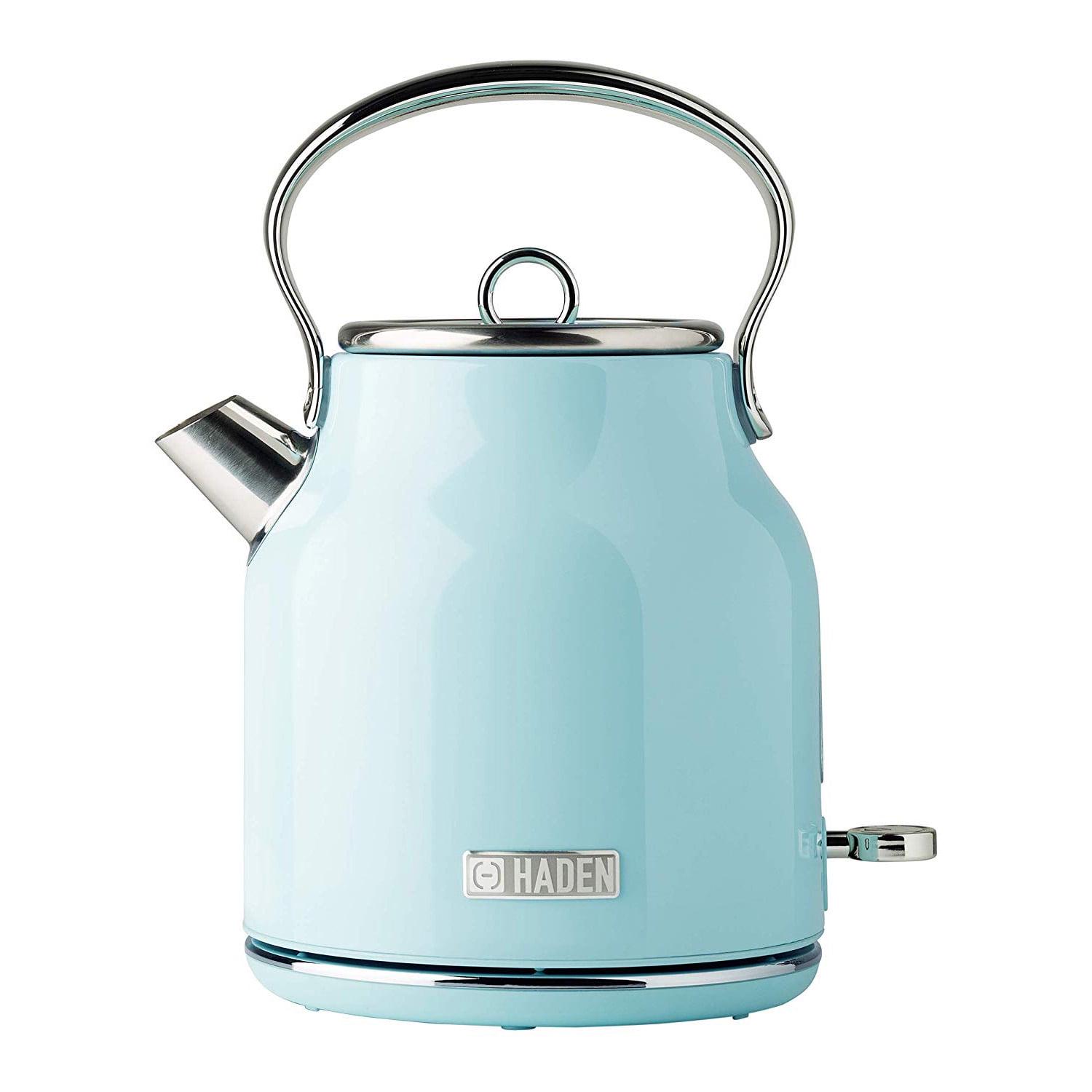 Haden Heritage 1.7 Liter Stainless Steel Electric Tea Kettle, Turquoise - 75004 - Image 7