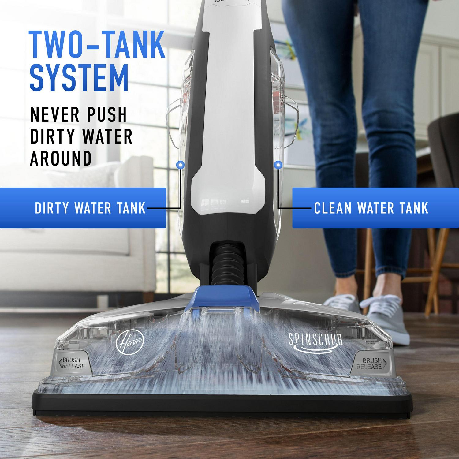 Hoover PowerDash Corded Hard Floor Cleaner, for Sealed Hard Floors, Fast Drying, Antimicrobial Brushes, Compact, Lightweight, FH41010 - Image 8