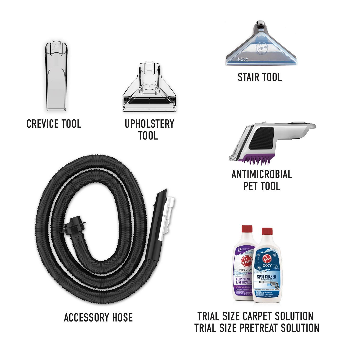 Hoover SmartWash Pet Complete Automatic Carpet Cleaner, FH53000 - Image 10