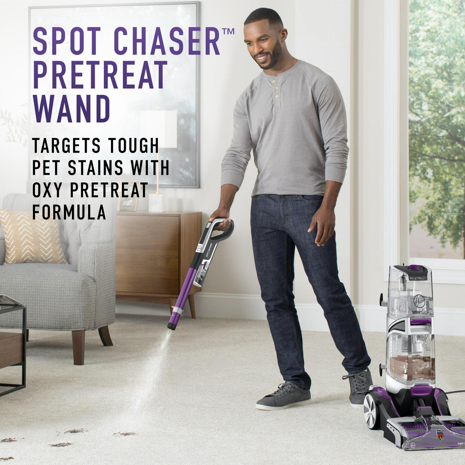 Hoover SmartWash Pet Complete Automatic Carpet Cleaner, FH53000 - Image 4
