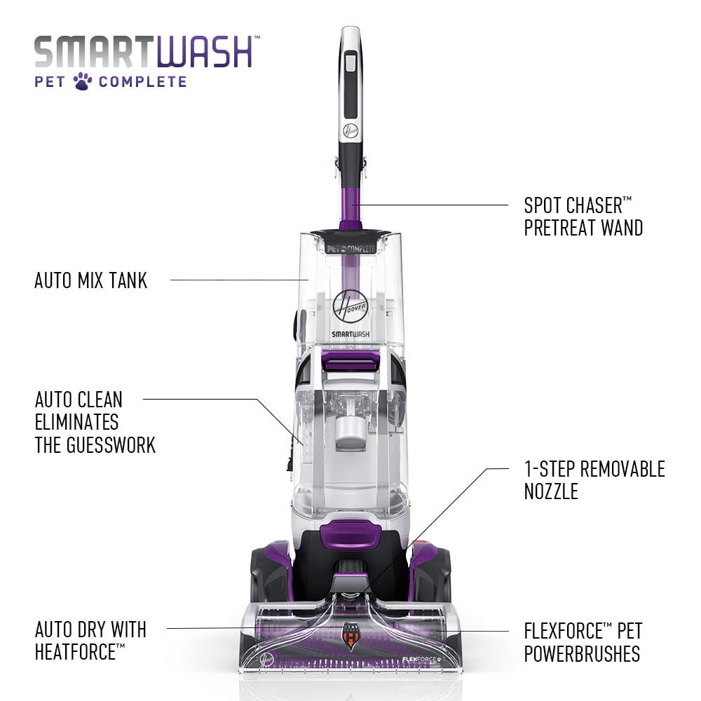 Hoover SmartWash Pet Complete Automatic Carpet Cleaner, FH53000 - Image 9