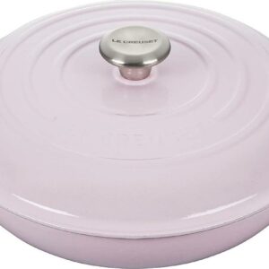 Le Creuset Enameled Cast Iron Signature Braiser, 3.5 qt., Shallot