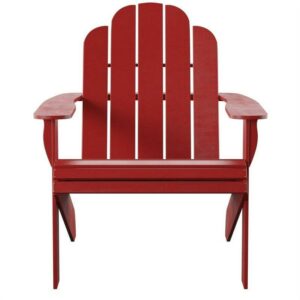 Linon Home Decor Gavil Adirondack Chair Red